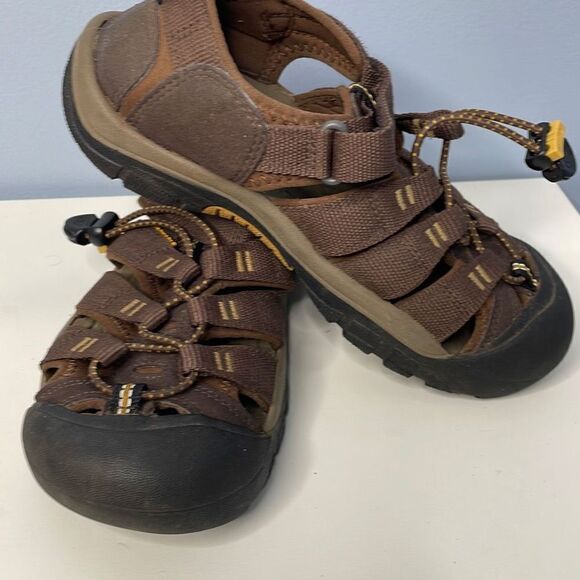 KEEN Newport H2 Kids Sport Sandal Brown Unisex Size 3 - Picture 7 of 7